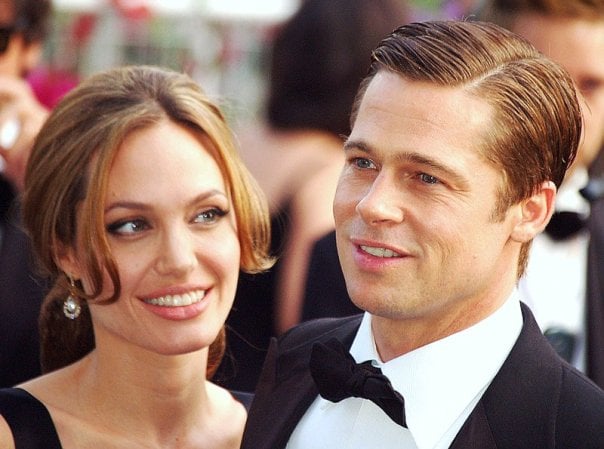 Angelin Jolie, Brad Pitt, celebrity couple