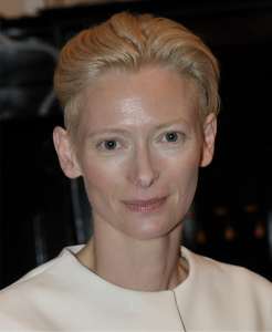 Tilda Swinton, no makeup