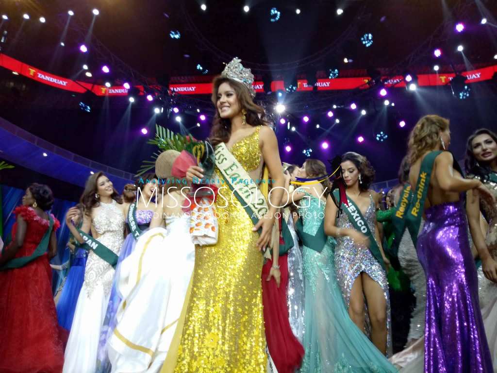 Miss Ecuador is Miss Earth 2016/ via Missosology Facebook page (screenshot)
