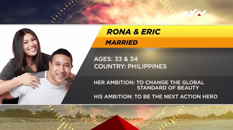 Eric and Rona/Photo via AXN Asia YouTube channel (Screenshot)