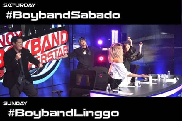 Pinoy Boyband Superstar Judges Vice Ganda, Yeng Constantino, Sandara Park and Aga Muhlach