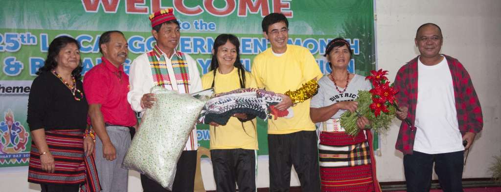Mayor Mauricio Domogan celebrates 70th Birthday during Barangay Day/Photo by Fiona Abellera