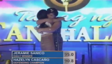 Tawag ng Tanghalan, Jeramie Sanico, Hazelyn Cascaño