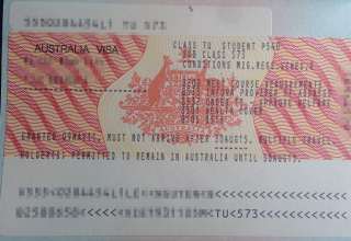 Australia, Visa
