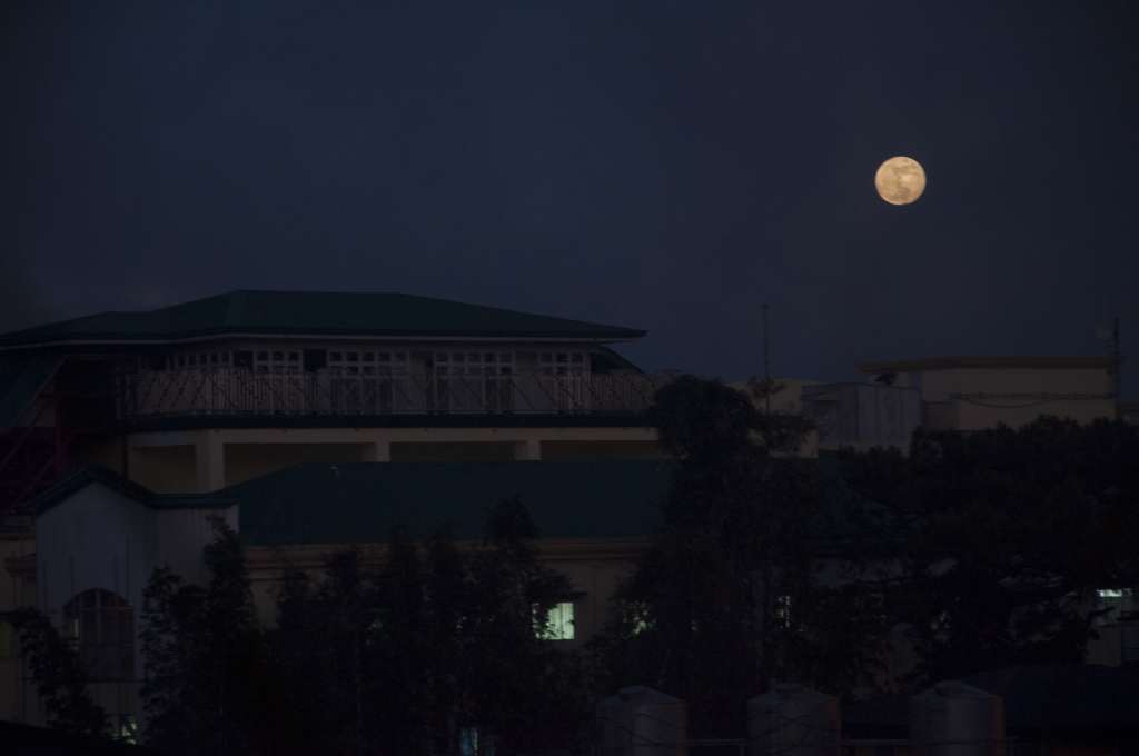 Supermoon in Baguio City/Photo by Fiona Quinn