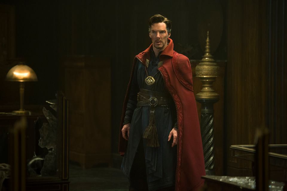 Doctor Strange wearing his uniform and relics (Image via verified Facebook page)