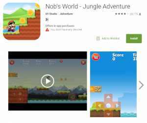 Nob's World - Jungle Adventure 