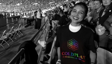 Maine Mendoza, Coldplay