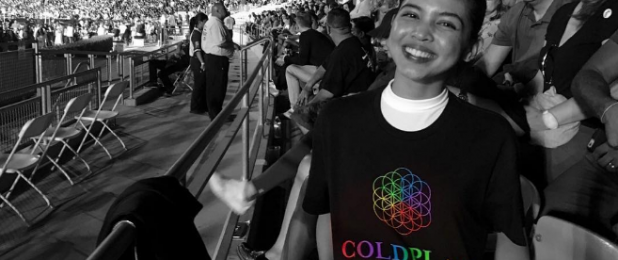 Maine Mendoza, Coldplay