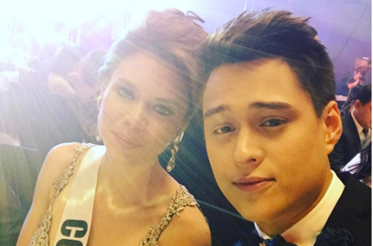 Enrique Gil And Miss Costa Rica 2017