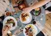 Healthy food, food binge