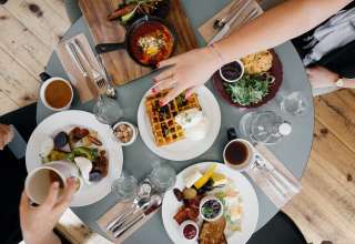 Healthy food, food binge