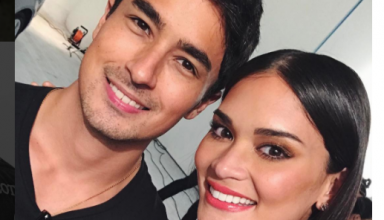 Marlon Stockinger and Pia Wurtzbach