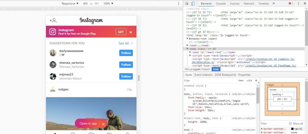 Instagram, photo upload, PC, laptop, web application, tips