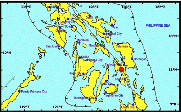 Ormoc City, Earthquake