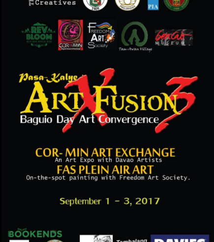 Pasa-Kalye, Cor-Min Art Exchange, Baguio, Davao artists