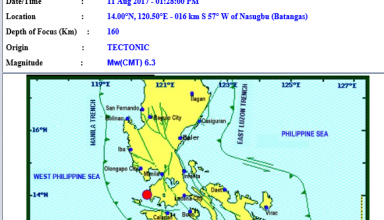 Batangas Earthquake