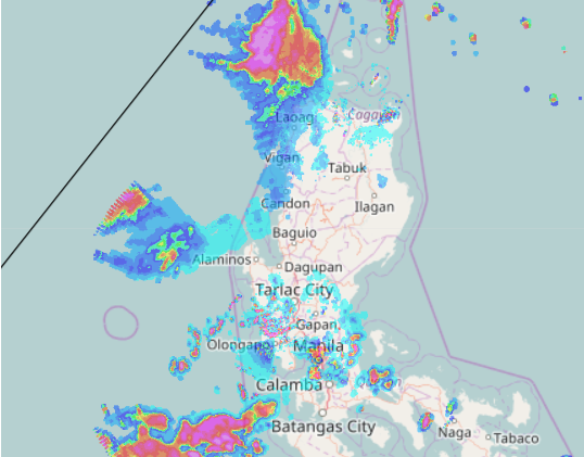 Tropical Storm Isang, Aug 22