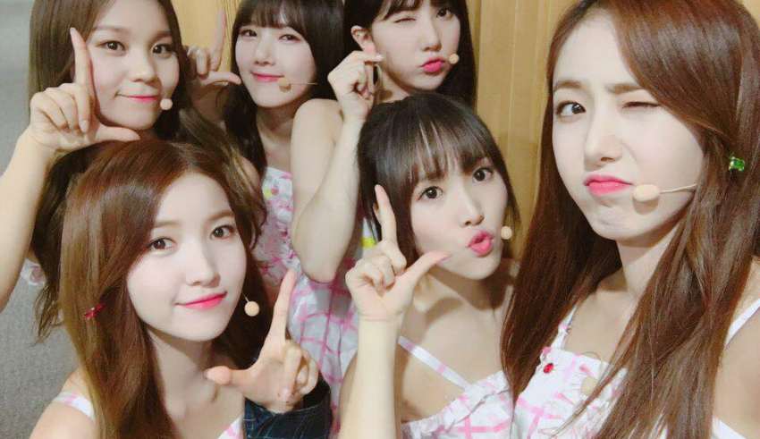 K-Pop Girl Group G-Friend