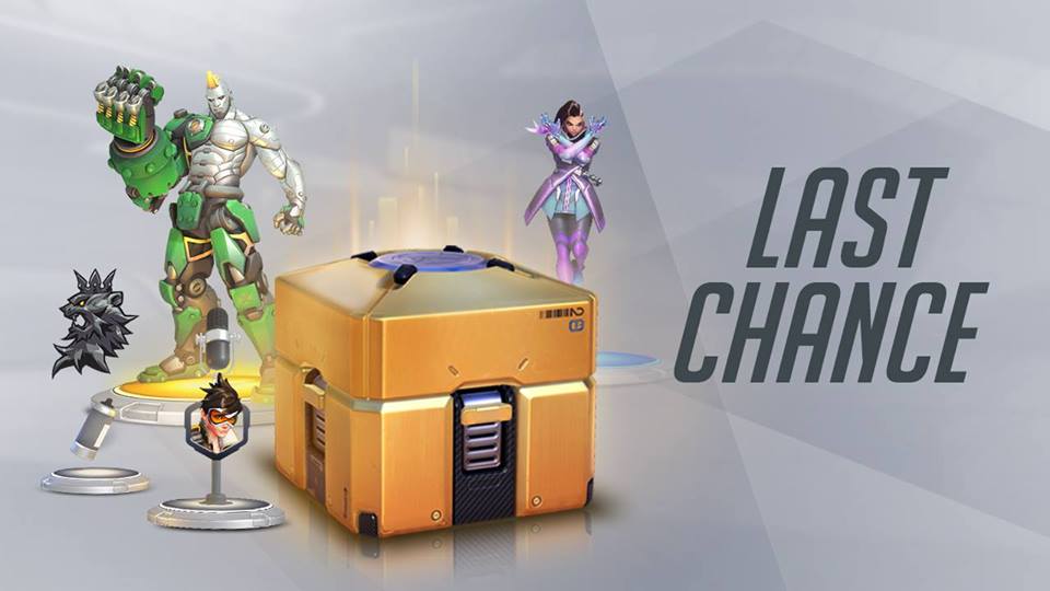 Overwatch Loot Box Promotional Poster