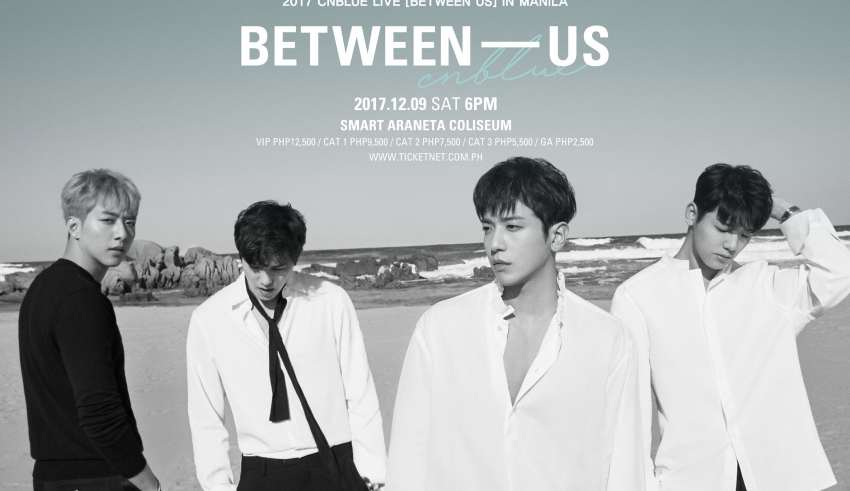 CNBLUE, KPop, Manila, concert, Dec. 9, Jung Yong-hwa, Lee Jong-hyun, Kang Min-hyuk, Lee Jung-shin