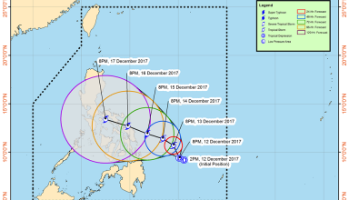Tropical depression Urduja