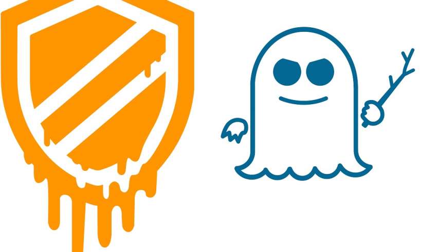 Meltdown and Spectre attack logos