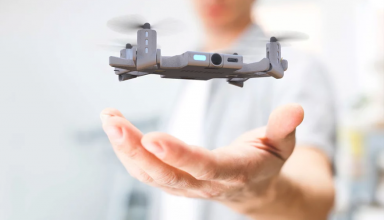 A fusion of 2 gadgets, this is a drone and a camera case in one.
