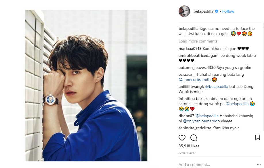 Bela Padilla, Lee Dong Wook
