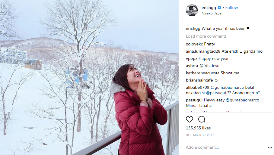 Erich Gonzales, Japan