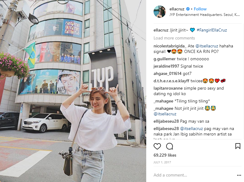 Ella Cruz, South Korea