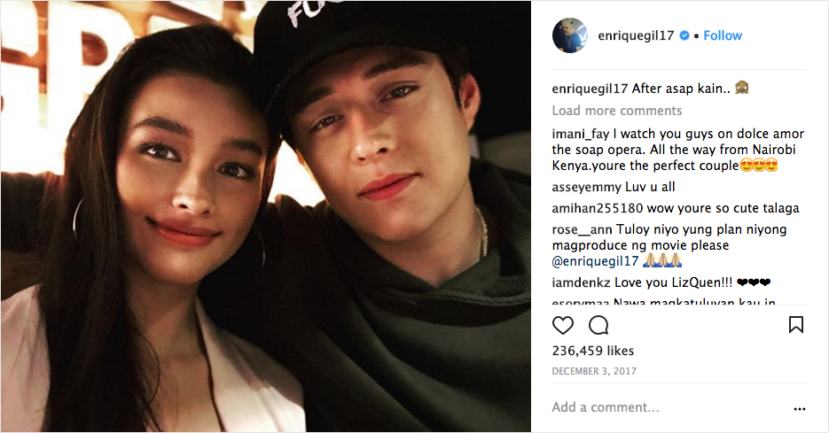 Enrique Gil, Liza Soberano