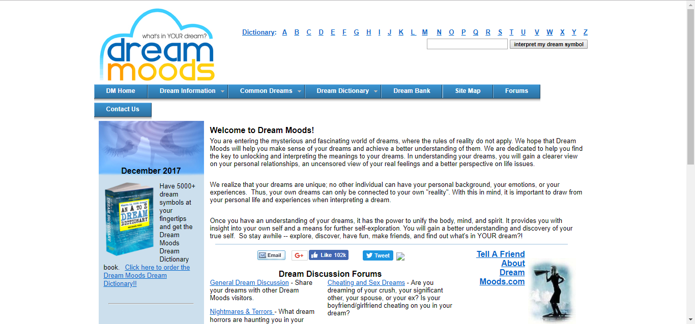 Dream Moods, Websites