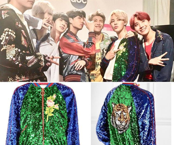 BTS, GUCCI JACKET