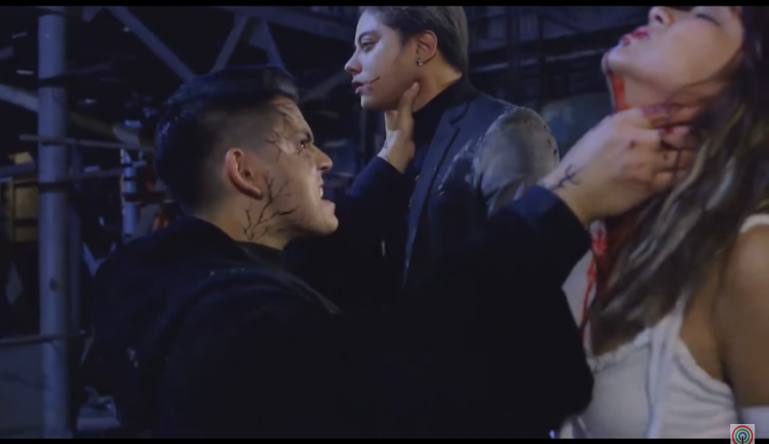 Daniel Padilla, Kathryn Bernardo, Richard Gutierrez, La Luna Sangre