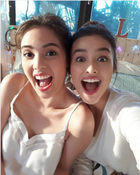 Liza Soberano and Michelle Vito