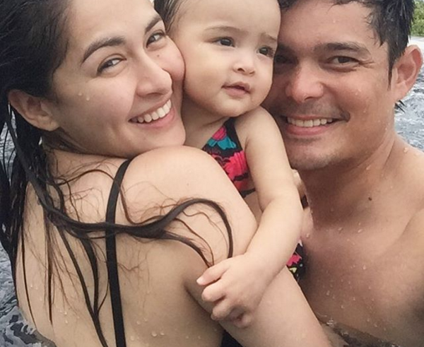 Dingdong Dantes, Marian Rivera, and Zia Dantes