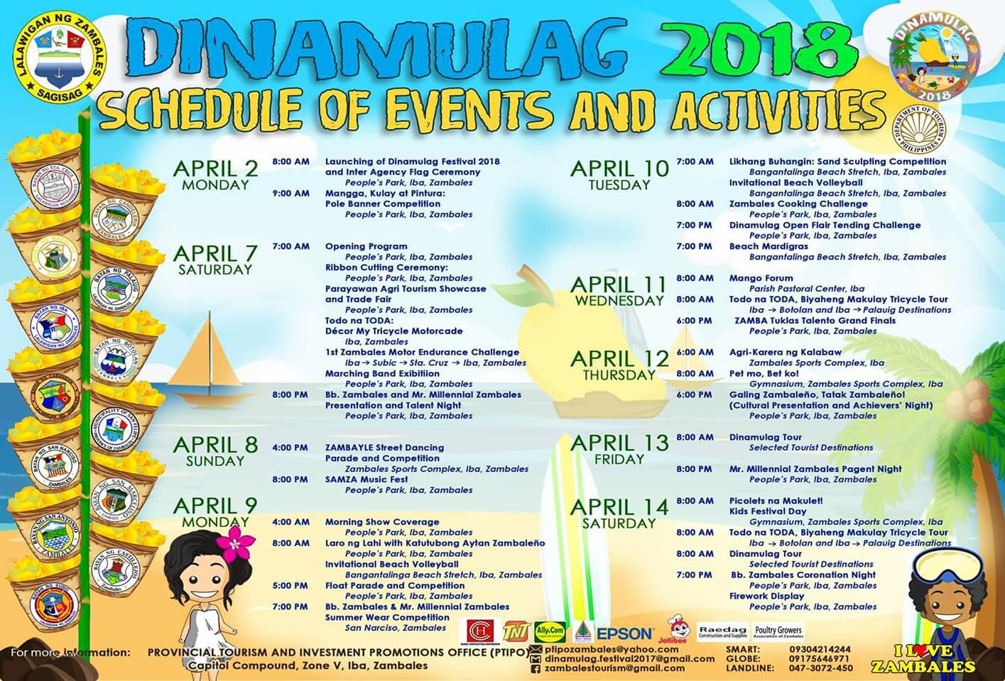Dinamulag Festival, Zambales