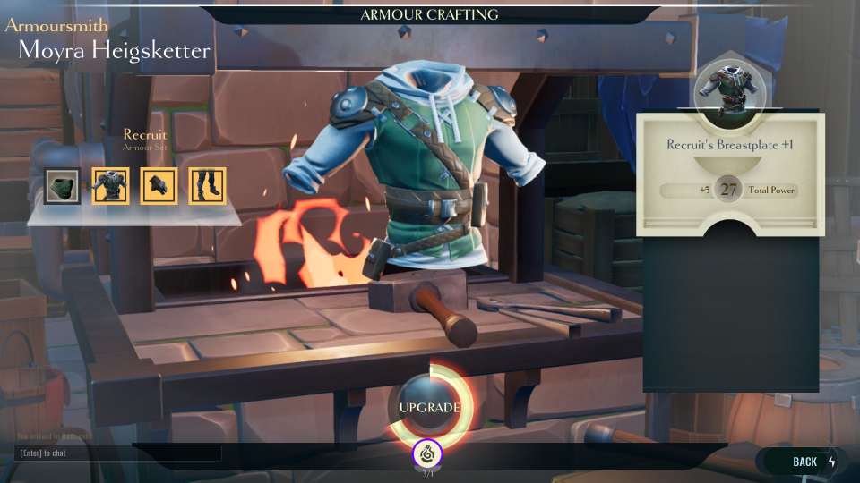 Dauntless Cafting