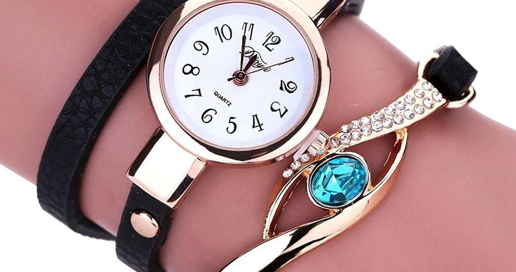 2018 Vintage Rhinestone Ladies Watch Bracelet