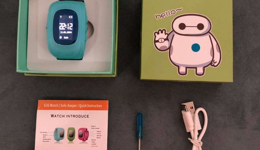 GPS Kids Tracker Watch