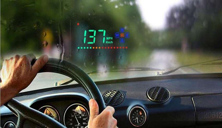 A8 Car HUD Head Up Display Projector