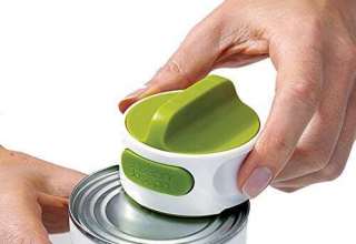 Twist and Release Compact Can Opener