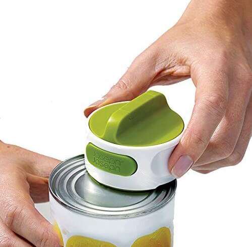 Twist and Release Compact Can Opener