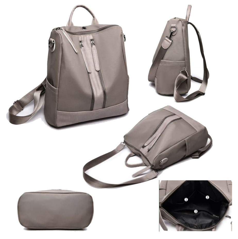 2 Way Water Repellent Sling Bag Backpack