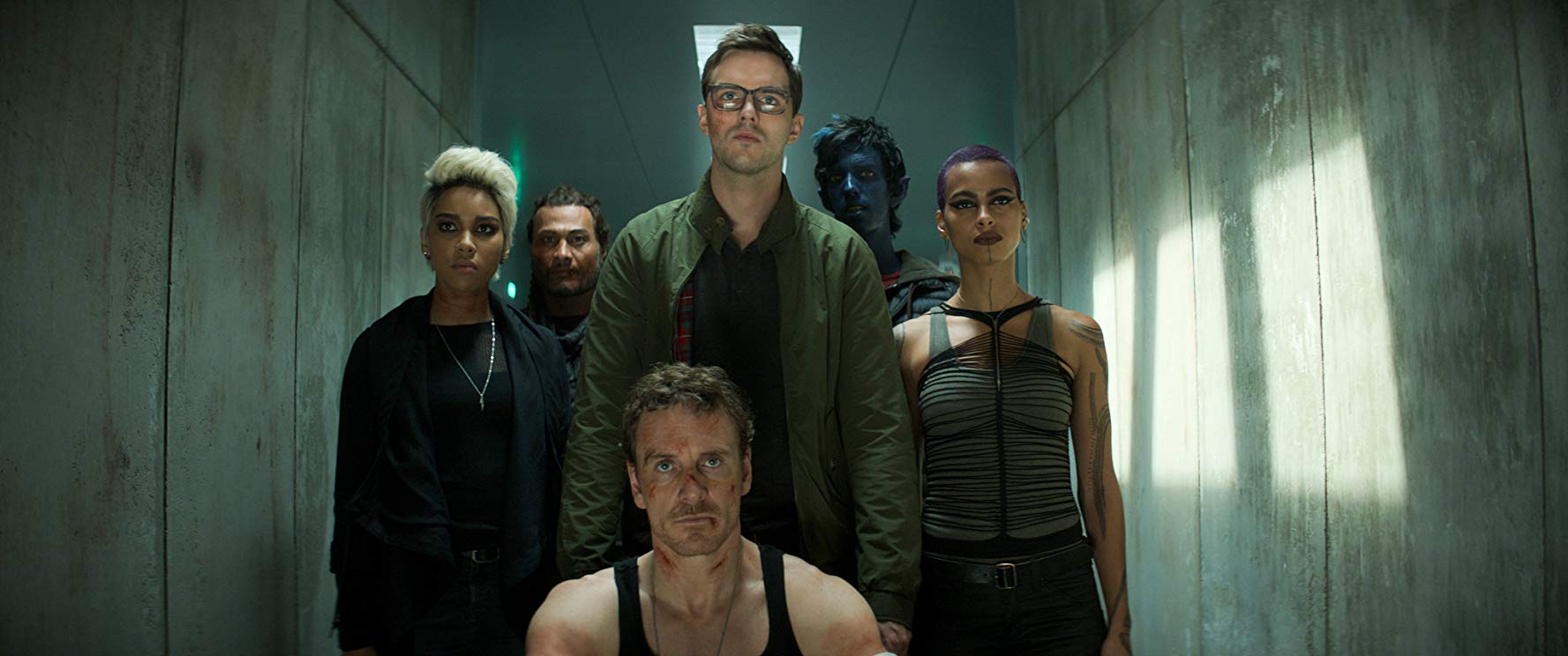 Alexandra Shipp Kodi Smit-McPhee Michael Fassbender Nicholas in Dark Phoenix