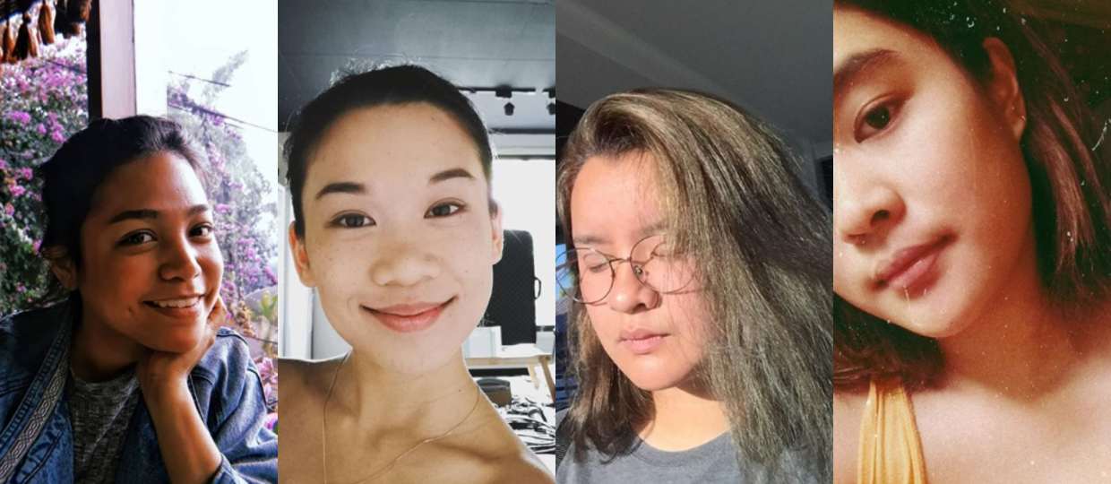 Elise Huang, Rice Lucido, Sabu, and Bea Lorenzo