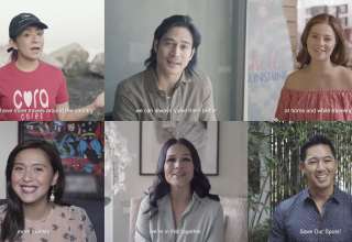 Angie Mead King, Erwan Heussaff, Nico Bolzico, Solenn Heussaff, Andi Eigenmann, Dimples Romana, Piolo Pascual, Jasmine Curtis-Smith, Joyce Pring-Triviño, Matteo Guidicelli, Antoinette Taus, Marc Nelson, Iza Calzado, Kim Atienza, Ria Atayde, and Luis Manzano for Department of Tourism's "Save Our Spots" Campaign