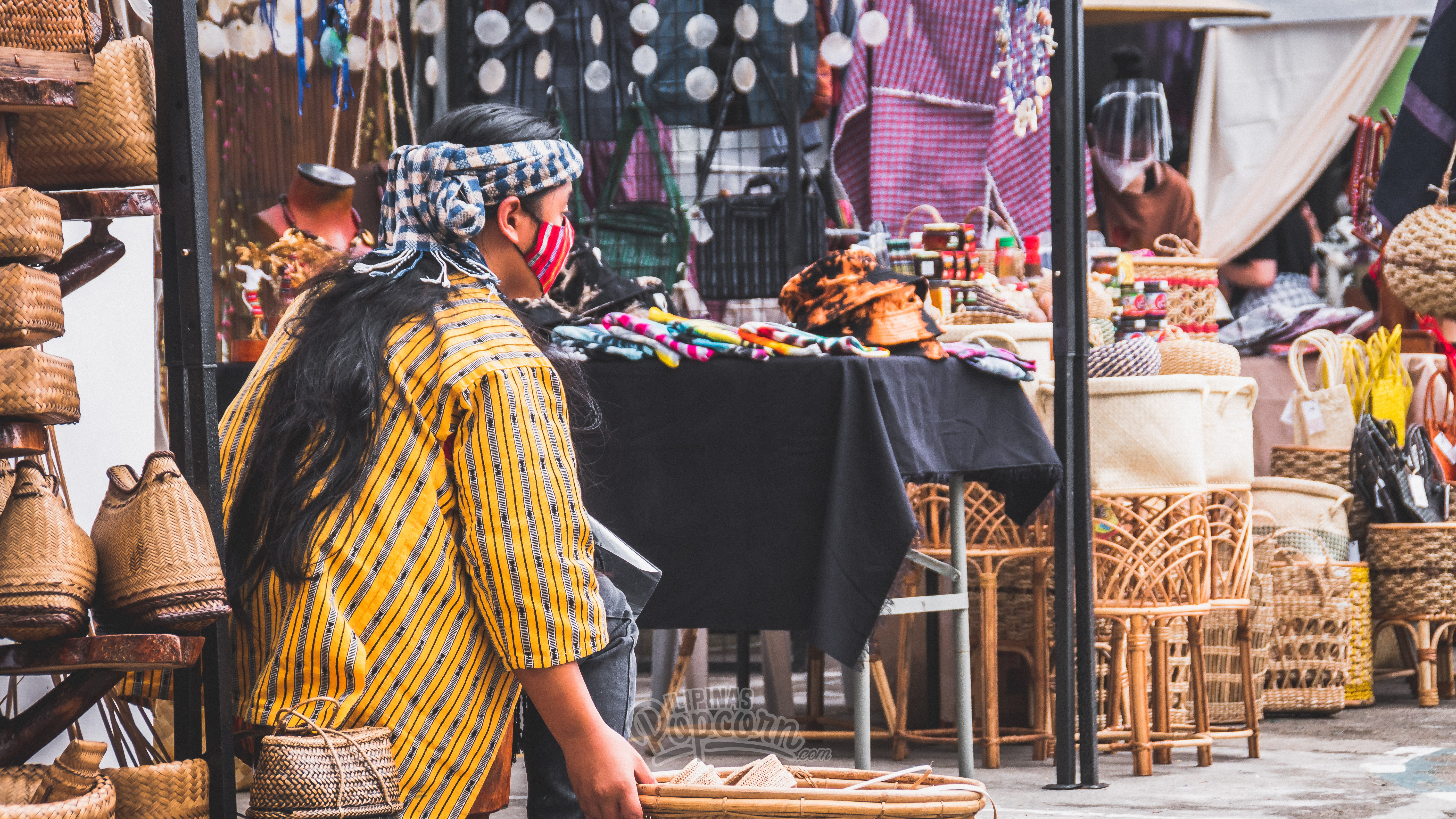 artisan selling products