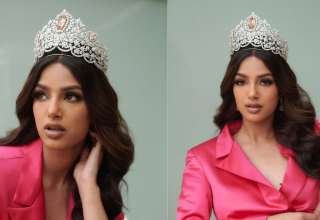 Miss Universe 2021 Harnaaz Sandhu picture from Miss Universe Official FB page